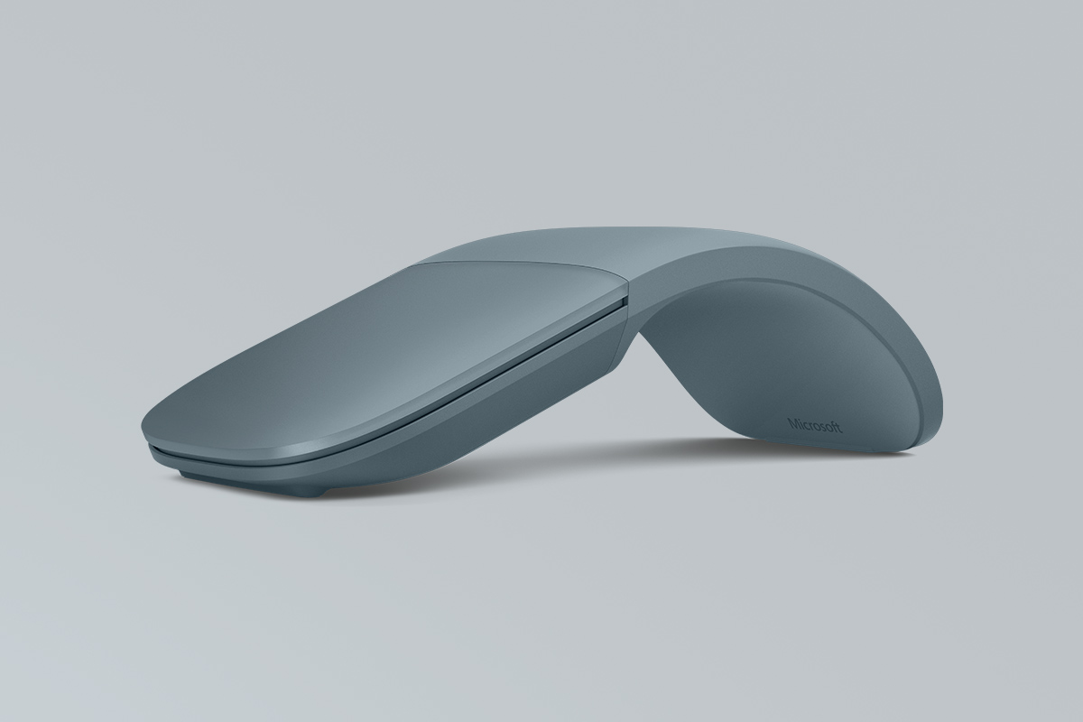Microsoft Surface Mouse グレー 箱入り　アーク　マウス Microsoft Surface Arc Mouse, Light Grey, CZV-00001